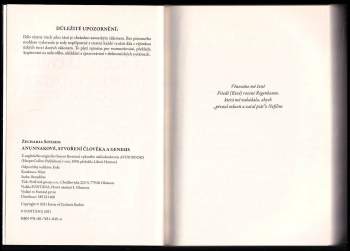 Zecharia Sitchin: Anunnakové, stvoření člověka a Genesis