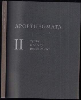 Ondřej Koupil: Apofthegmata