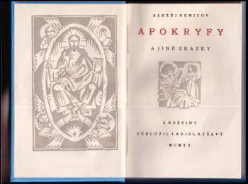 Aleksej Michajlovič Remizov: Apokryfy a jiné zkazky