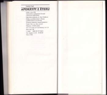 František Nepil: Apokryfy z éteru