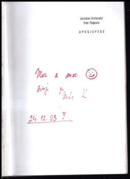 Jaroslav Krňanský: Aposiopese