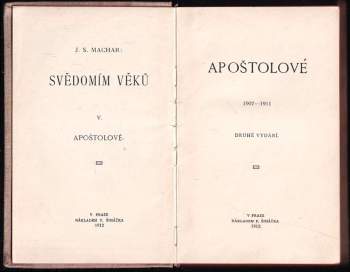 Josef Svatopluk Machar: Apoštolové