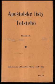 Apoštolské listy Tolstého