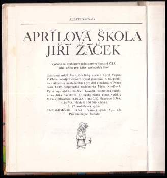 Jiří Žáček: Aprílová škola