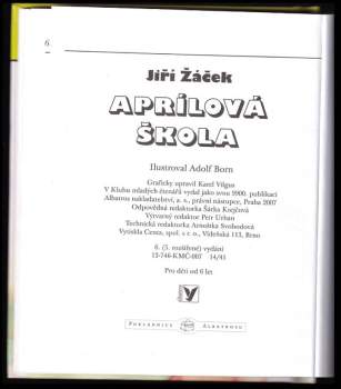 Jiří Žáček: Aprílová škola