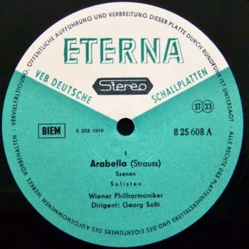 Richard Strauss: Arabella (Szenen)