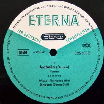 Richard Strauss: Arabella (Szenen)