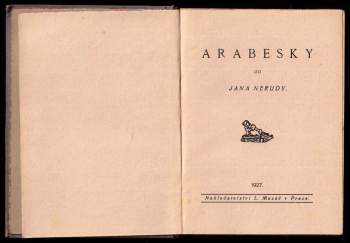 Jan Neruda: Arabesky