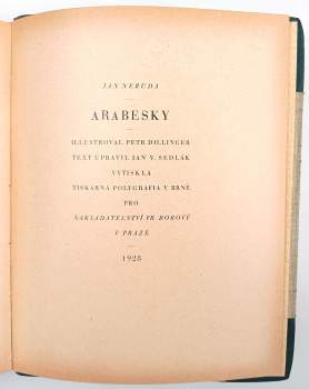 Jan Neruda: Arabesky