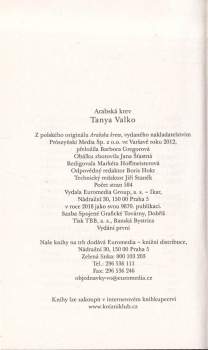 Tanya Valko: Arabská krev