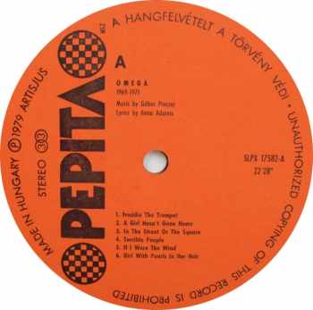 Omega: Aranyalbum 1969-1971