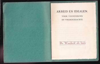 Arbeid en Idealen