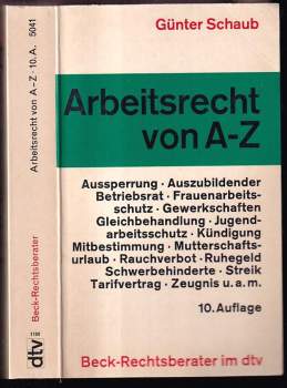 Arbeitsrecht von A - Z