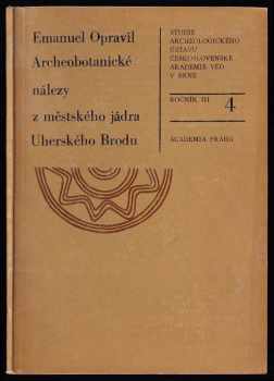 Archeobotanické nálezy z městského jádra Uherského Brodu