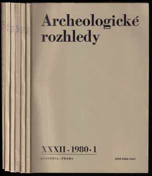 Archeologické rozhledy : XXXII