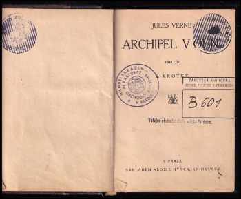 Jules Verne: Archipel v ohni