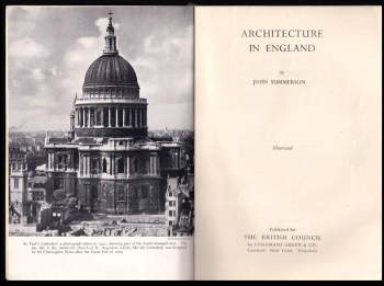 John Summerson: Architecture in England