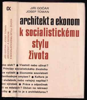 Architekt a ekonom k socialistickému stylu života
