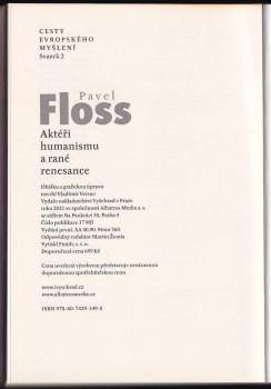 Pavel Floss: Architekti křesťanského středověkého vědění