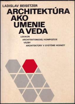 Architektúra ako umenie a veda