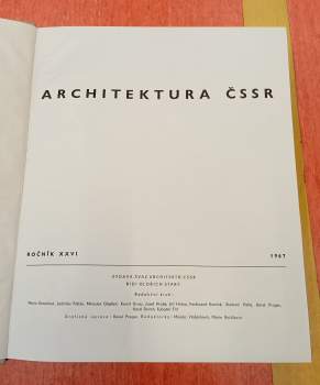 Oldřich Starý: Architektura ČSR a ČSSR - KOMPLETNÍ ROČNÍKY XV - XXVI - 1956 - 1967