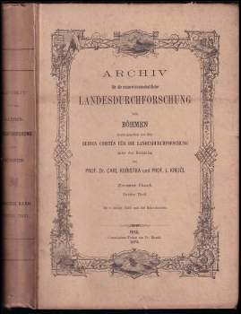 Archiv für die naturwissenschaftliche Landesdurchforschung von Böhmen - Zweiter Band - Zweiter Theil