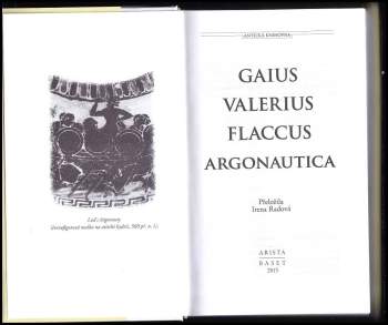 Valerius Flaccus,: Argonautica