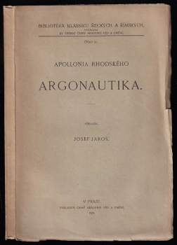 Apollónios Rhodský: Argonautika