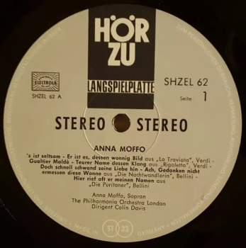 Anna Moffo: Arien Aus Den Italienischen Opern