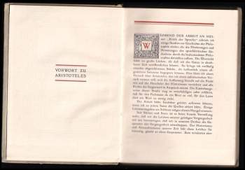 Fritz Mauthner: Aristoteles