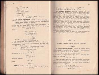 Bohumil Bydžovský: Arithmetika pro 6. a 7. třídu gymnasií a reálných gymnasií