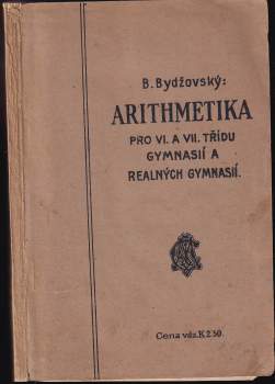 Arithmetika pro 6. a 7. třídu gymnasií a reálných gymnasií