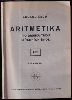 Aritmetika pro II. třídu středních škol