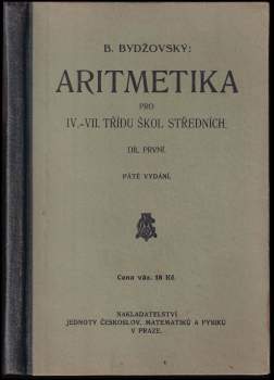 Aritmetika pro IV.-VII. třídu škol středních