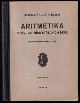 Aritmetika pro V.-VII. třídu středních škol