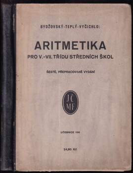 Aritmetika pro V.-VII. třídu středních škol