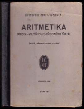 Aritmetika pro V.-VII. třídu středních škol