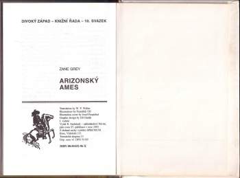 Zane Grey: Arizonský Ames