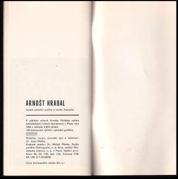 Jaroslav Durych: Arnošt Hrabal