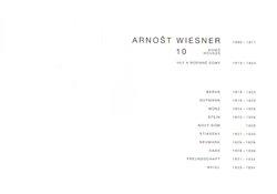Arnošt Wiesner 1890-1971