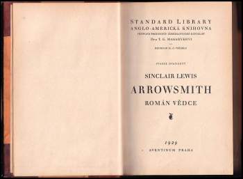 Sinclair Lewis: Arrowsmith