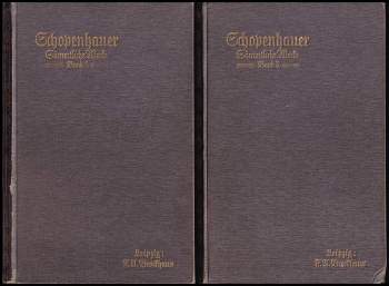 Arthur Schopenhauer: Arthur Schopenhauer's Sämmtliche Werke