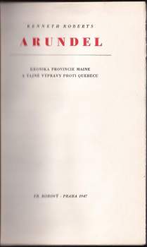 Kenneth Lewis Roberts: Arundel