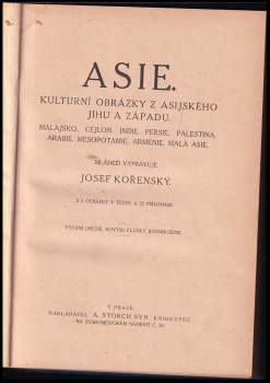 Josef Kořenský: Asie