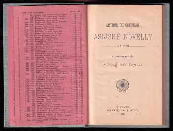 Arthur de Gobineau: Asijské novelly