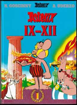 René Goscinny: Asterix I-IV + V-VIII + IX-XII - 3 knihy