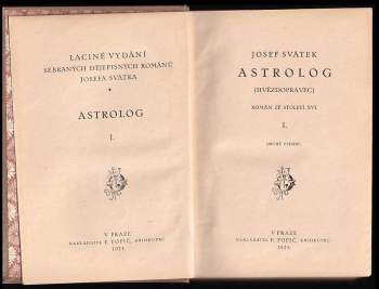 Josef Svátek: Astrolog