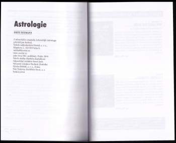 Fritz Riemann: Astrologie