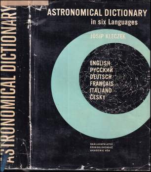 Astronomical dictionary [in six languages]