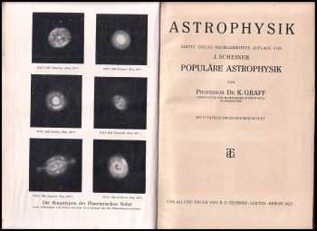 K. Graff: Astrophysik - Populäre Astrophysik - dritte völlig neubearbeitete Auflage